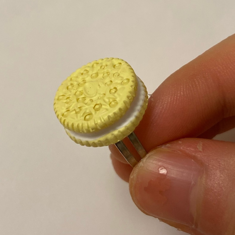New kids vanilla Oreo ring adjustable